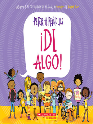 cover image of ¡Di Algo!